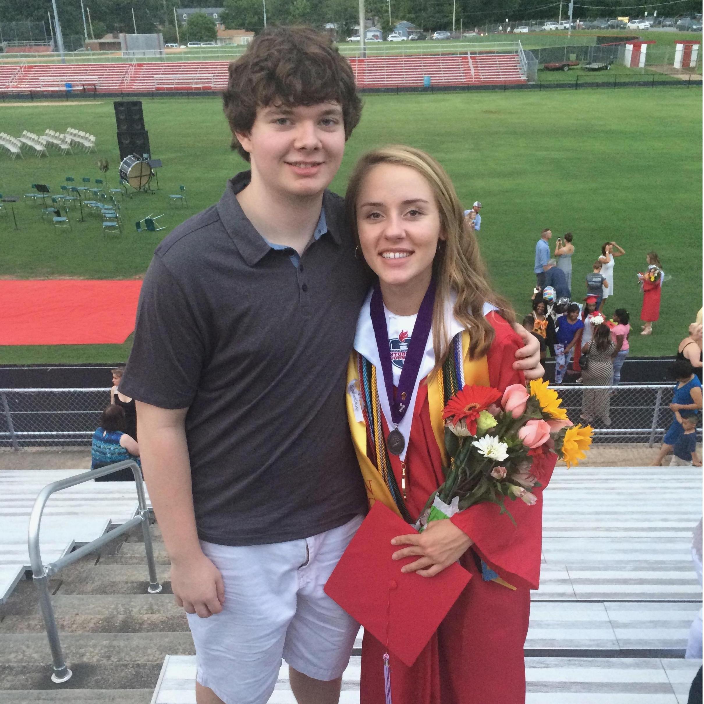 Abby's graduation from high school
Spring 2015