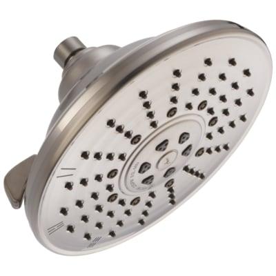 Stainless Rain Fixed Shower Head (Delta)
