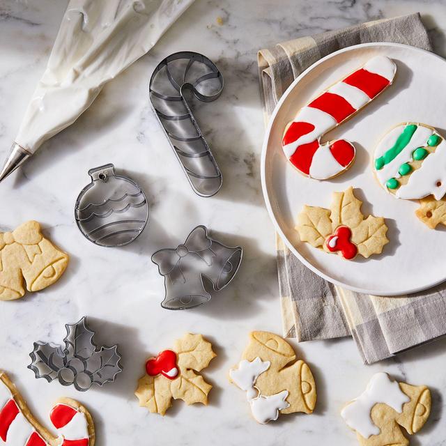 Holiday Cookie Cutters, Set of 4