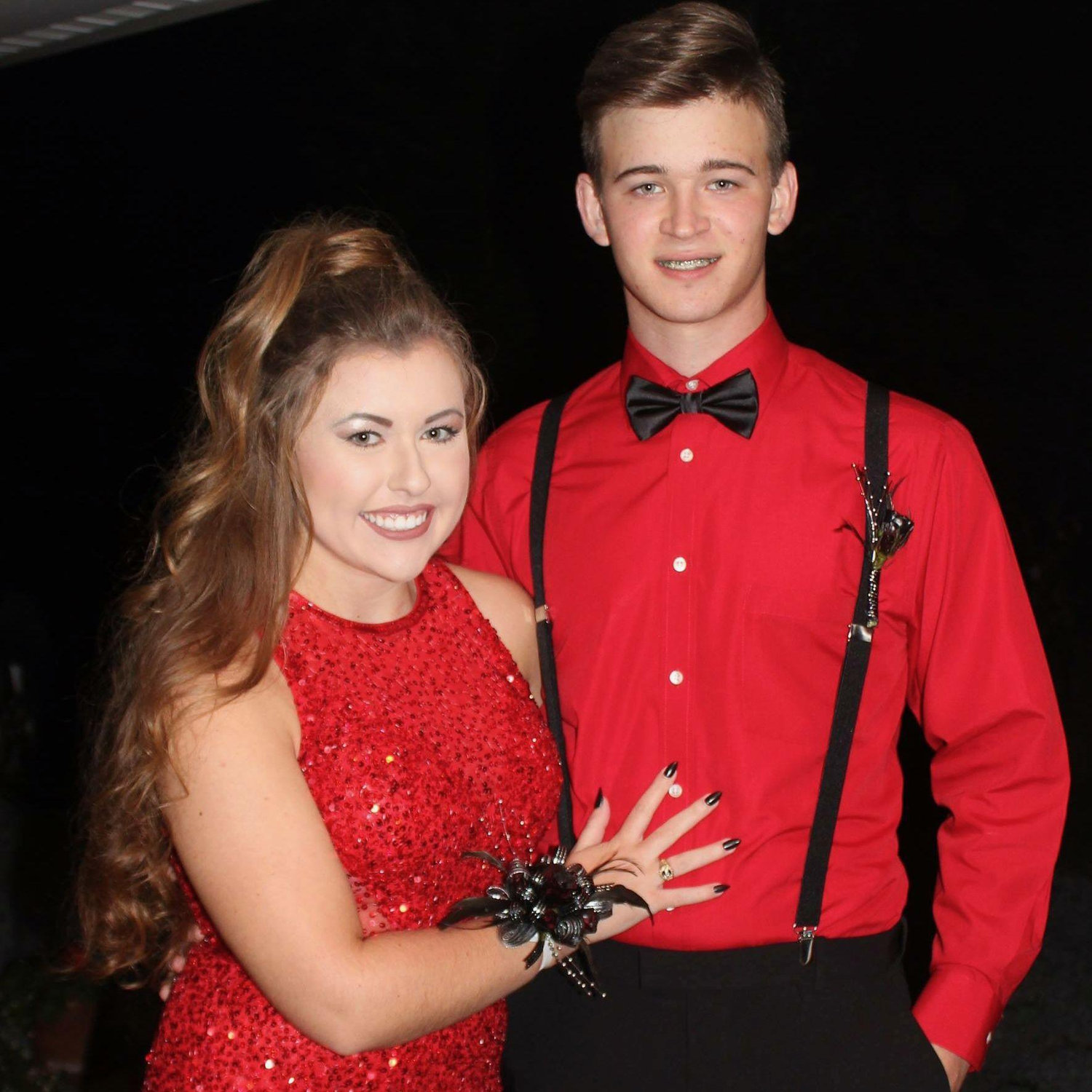 Nikki's senior homecoming.✨