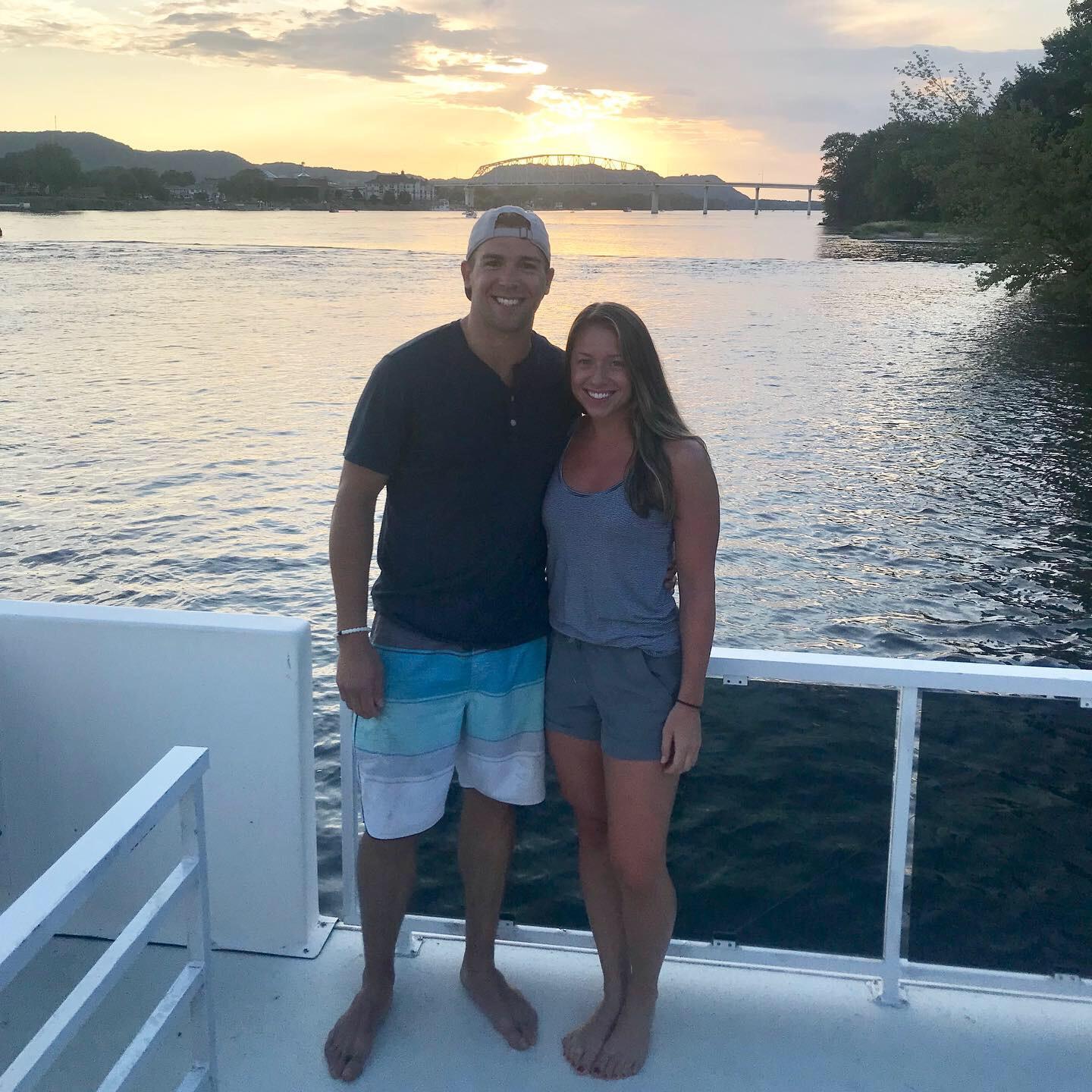 This was taken on the houseboat we went on for a weekend with Kyle's family and friends August 2019.