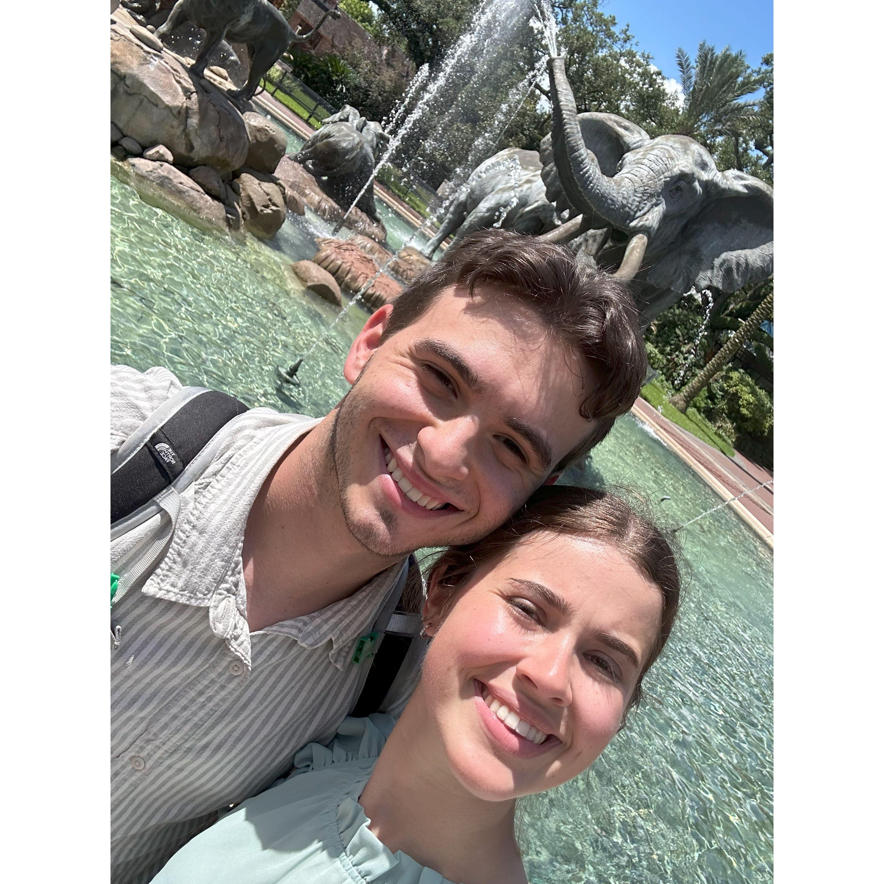 Zoo date (shoutout to Mr. Scott Ryals)