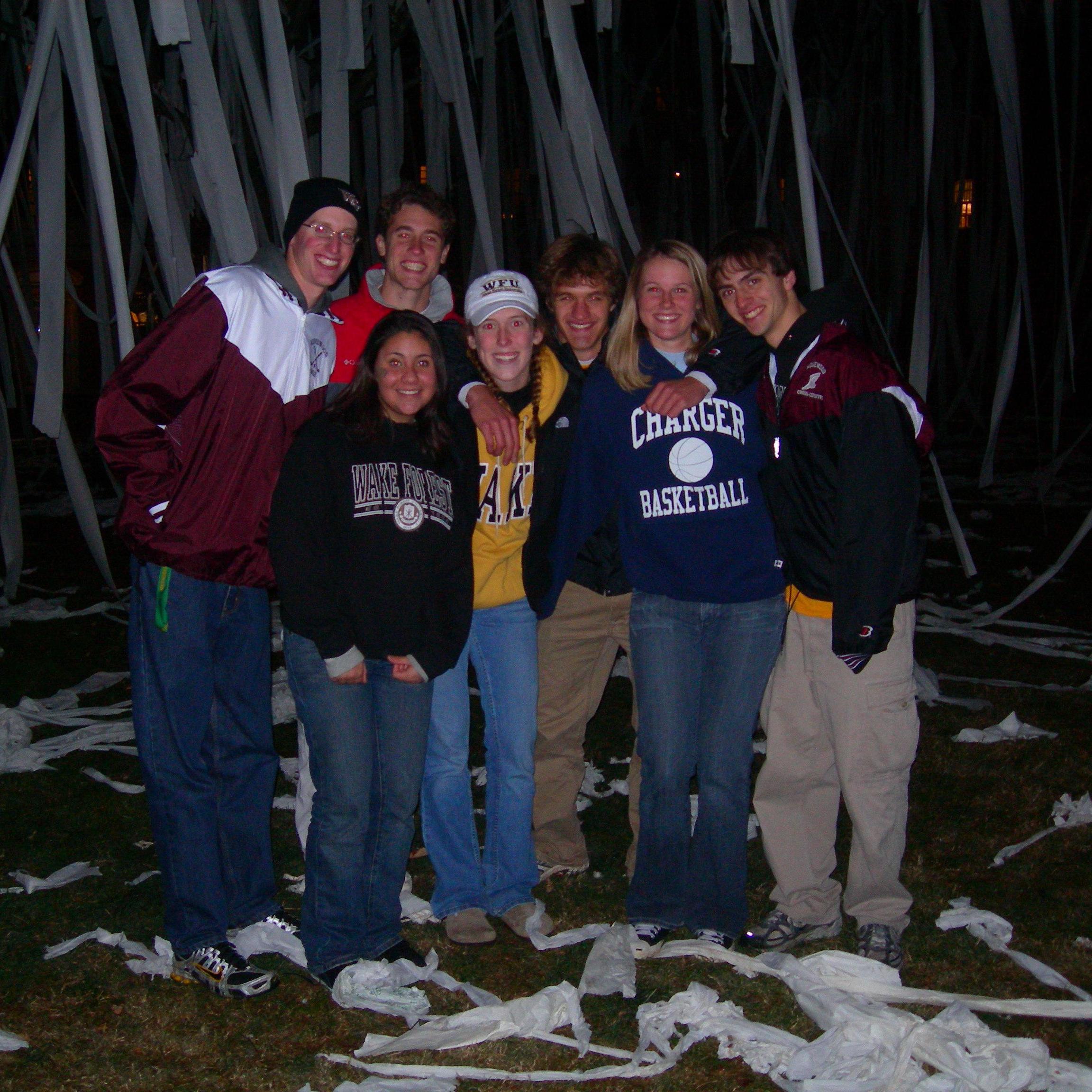 The early days! After a Deacs win in 2006!