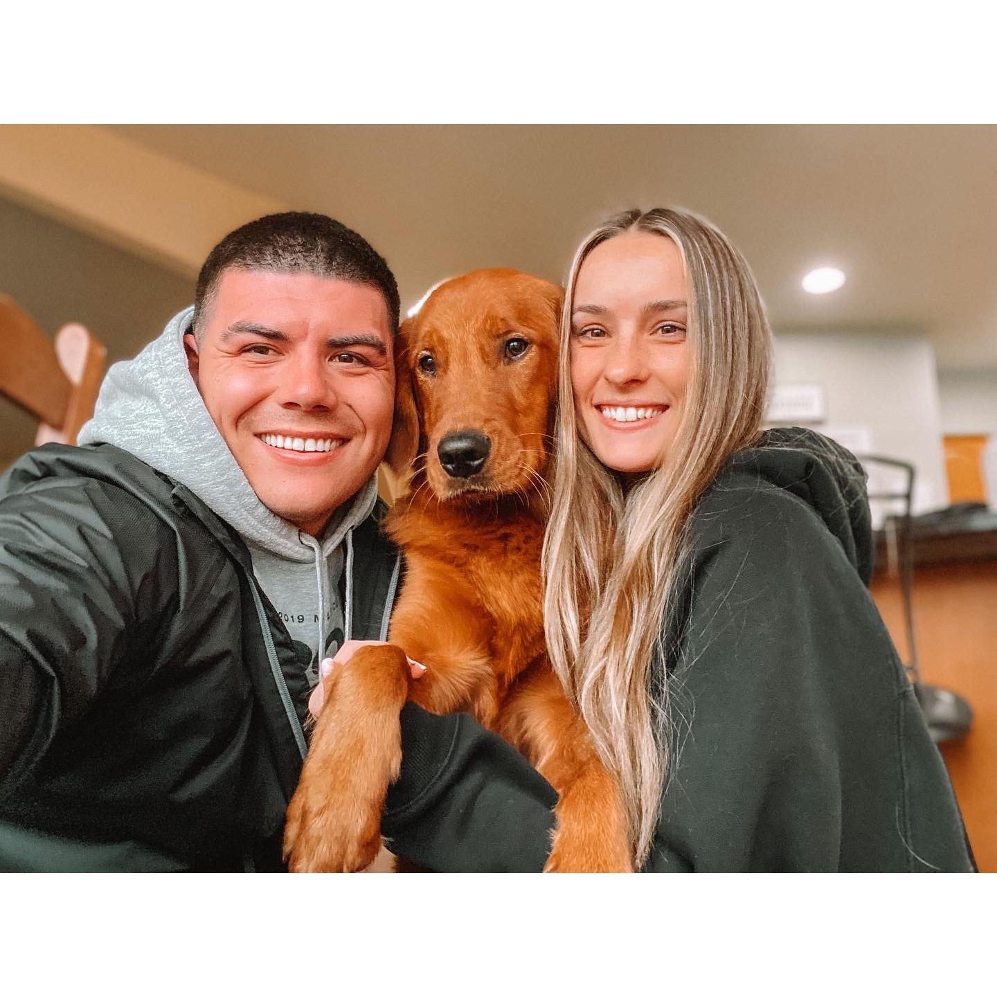 First Valentines Day with Luka!