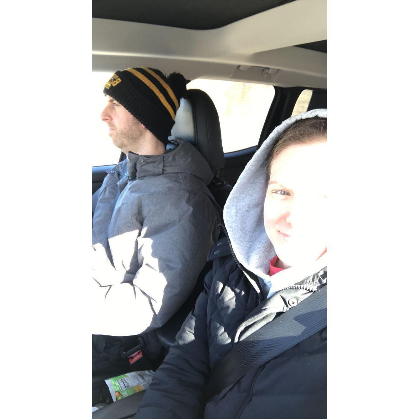 February 2019 - Picking up Jason James Gilmore (Lola’s little brother)