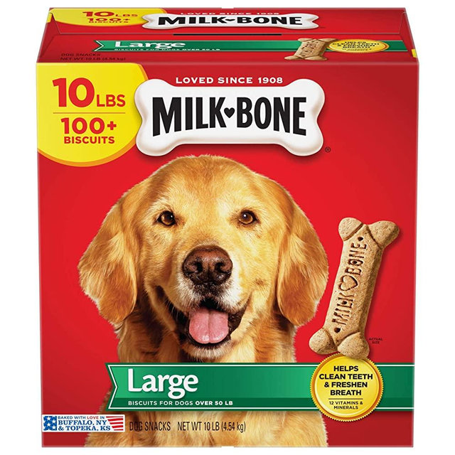 Milk-Bone Original Dog Treats, Cleans Teeth, Freshens Breath