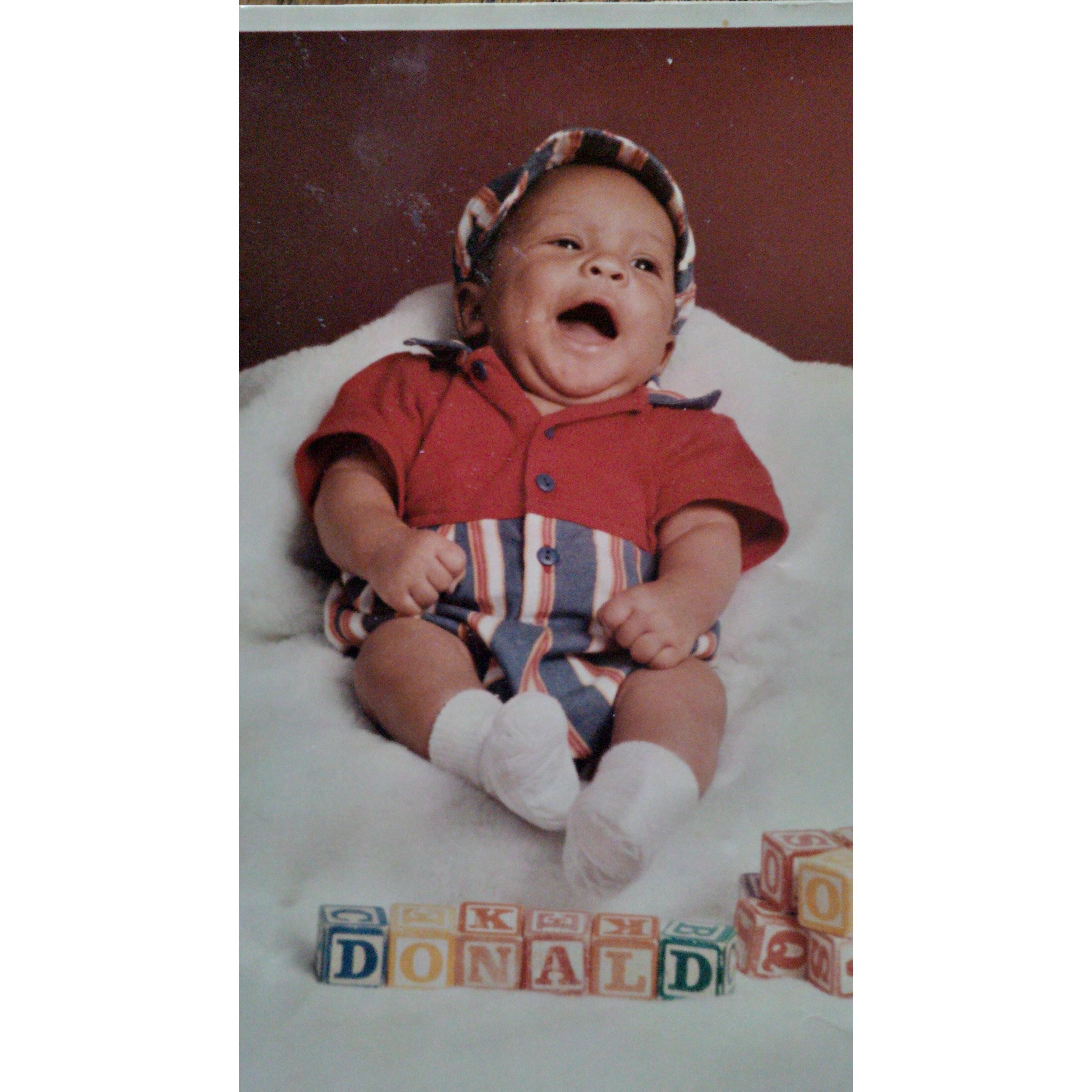 Donald when he was the cutest baby lol