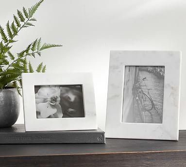 Handcrafted Marble Frame 4x6