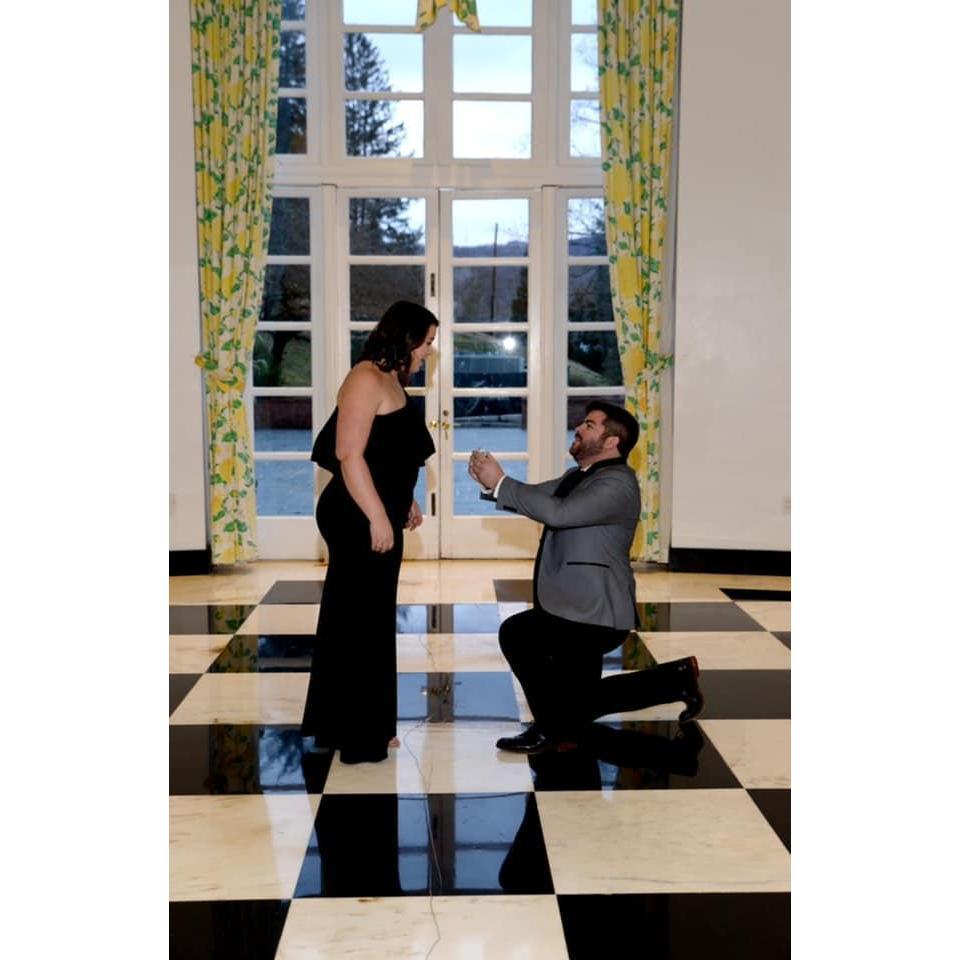 Engaged at The Greenbrier!