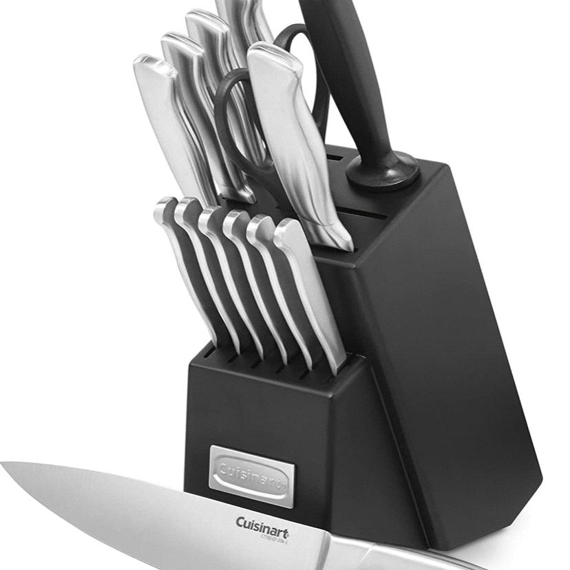 Cuisinart 15-Piece Stainless Steel Hollow Handle Block Set