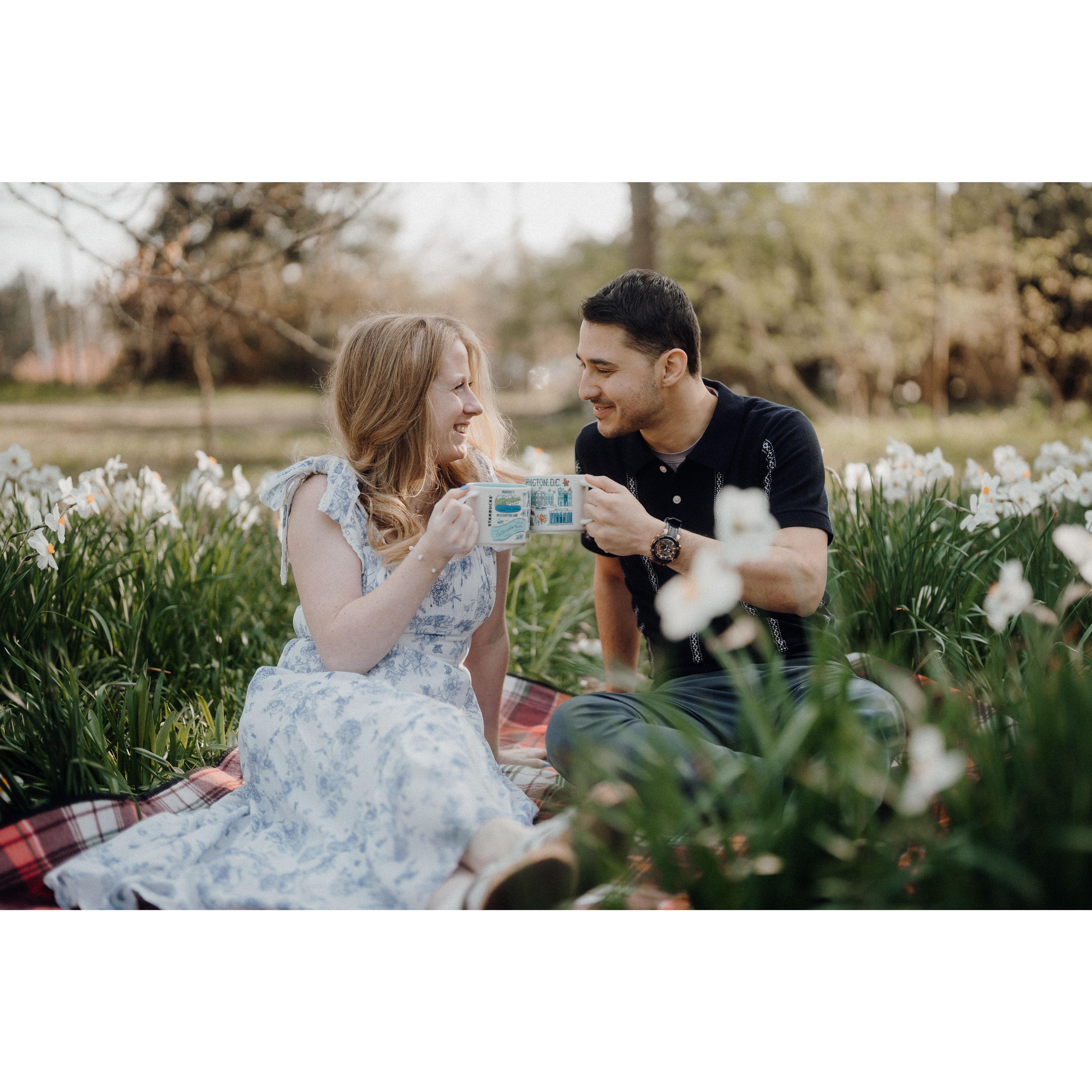 We collect Starbucks mugs from every place we travel ☕️