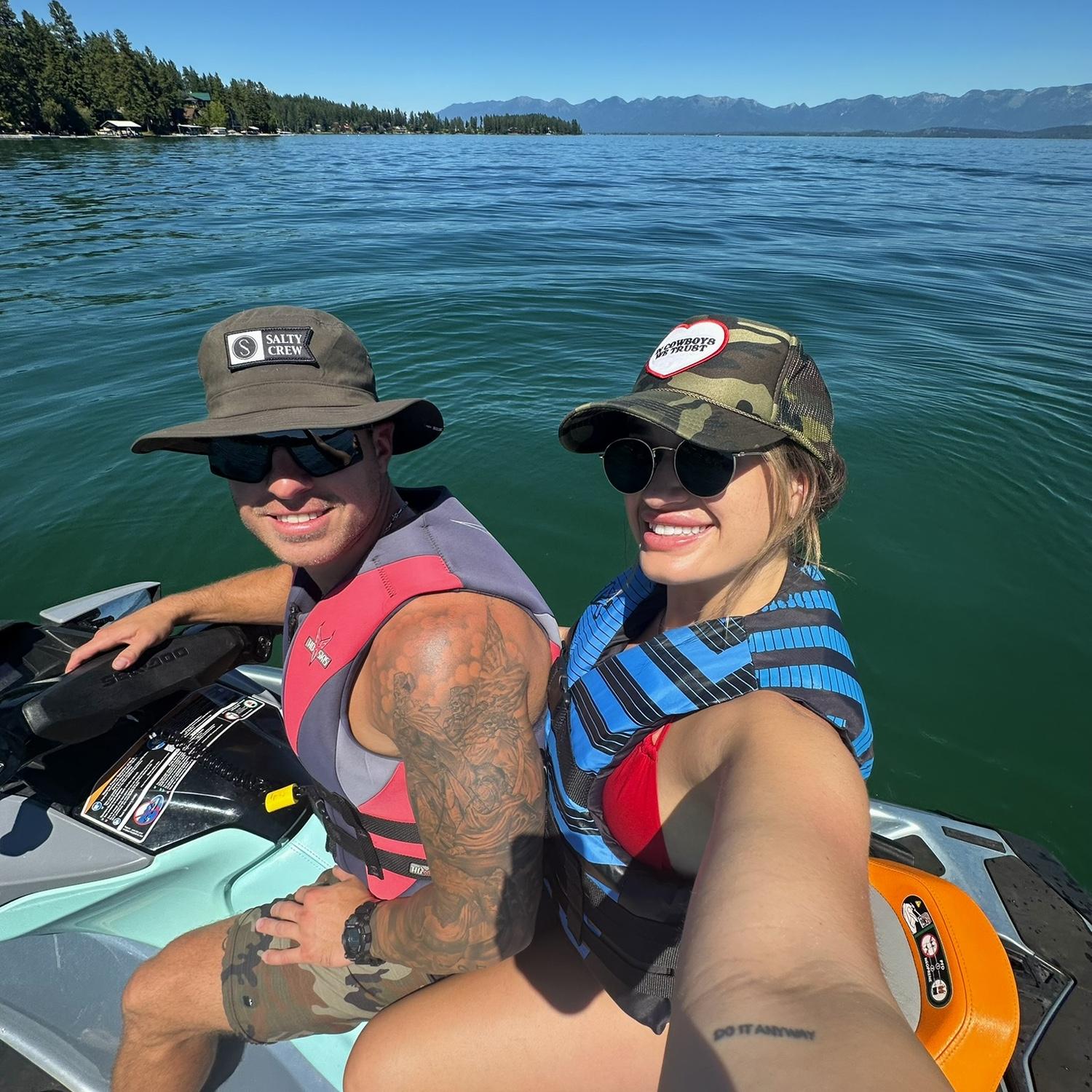 This time you get to join us on Flathead Lake!