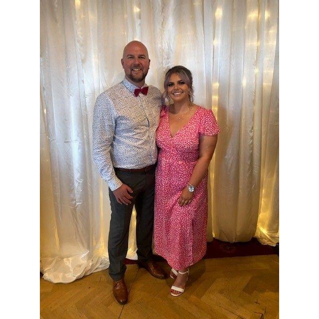 All dolled up for Jane's Aunty's wedding