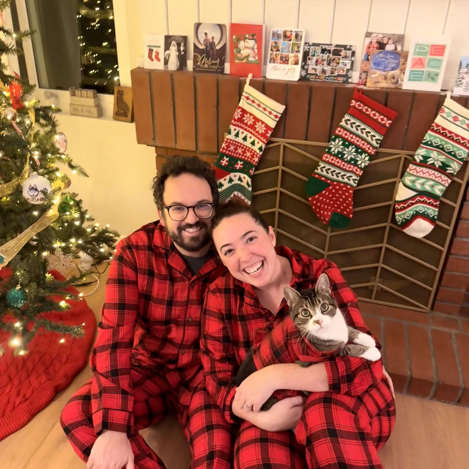 Our first Christmas in our new house, ft Clifton