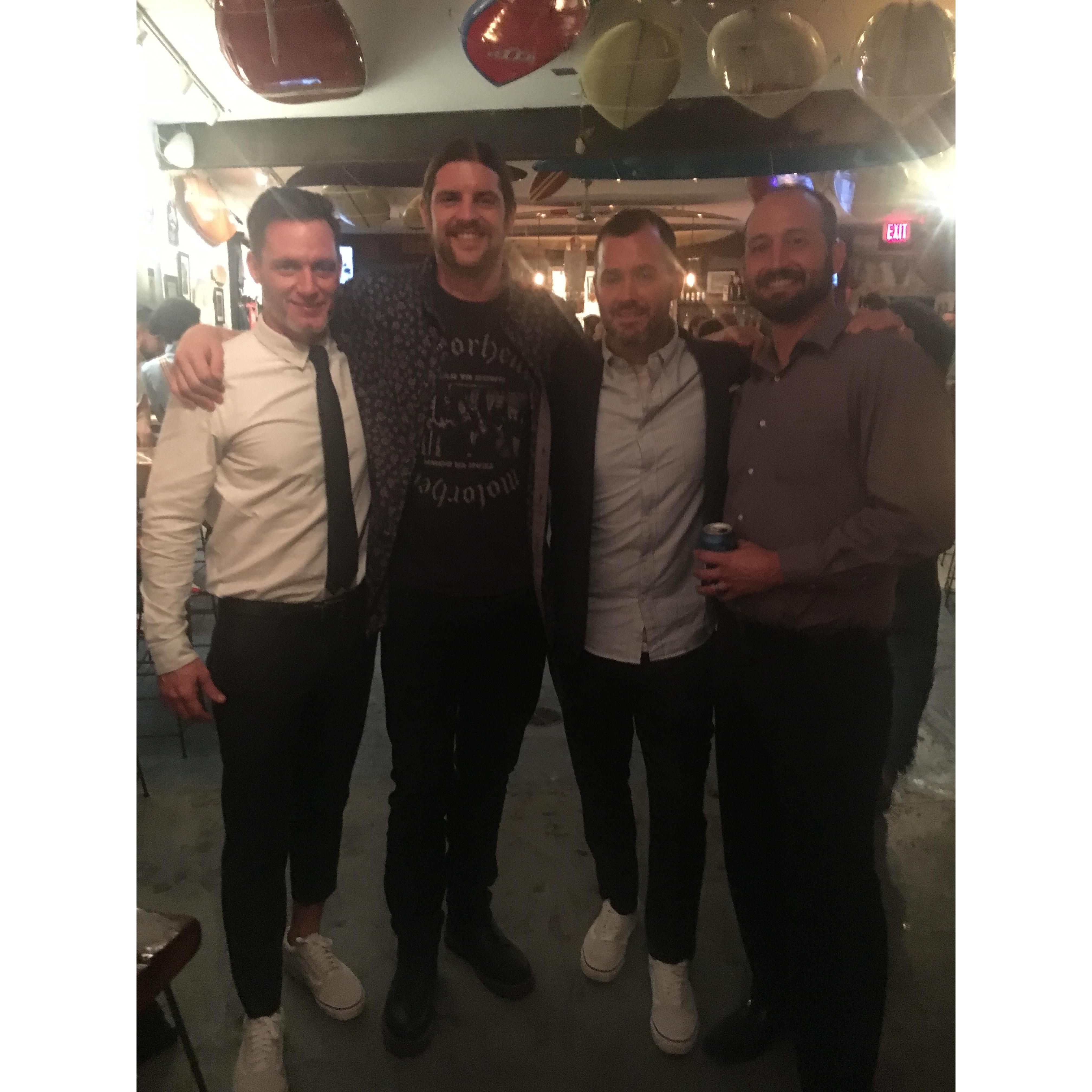 The Boys! - Pat, Jimmy, Kev, and Keith 😎