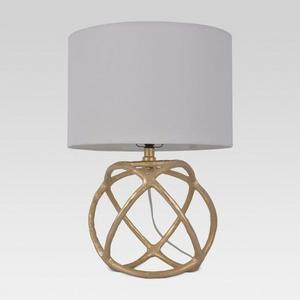 Cast Orb Figural Accent Lamp Gold - Threshold™