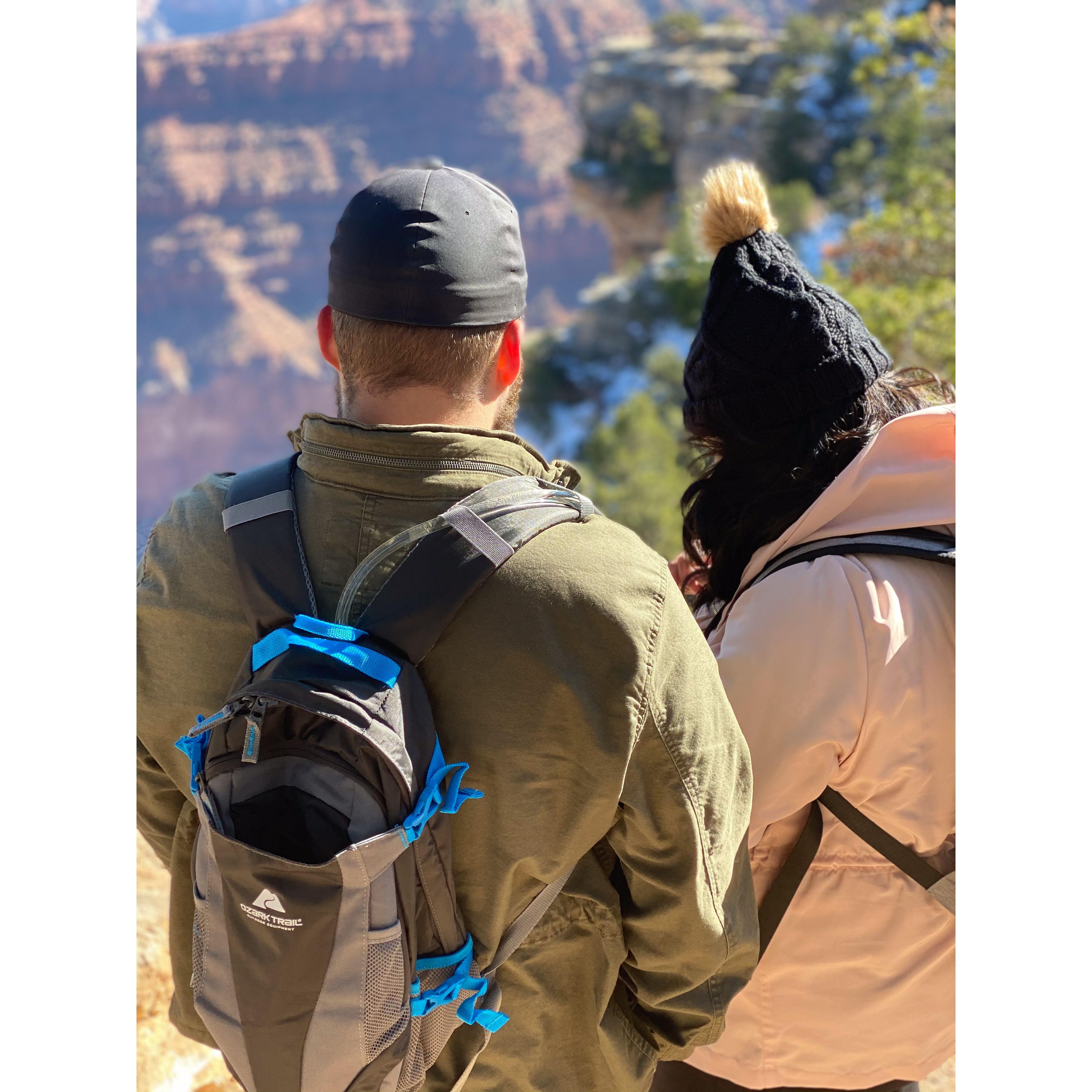 Our first time at Grand Canyon National Park.