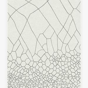 Kella Off White 5'7 Washable Rug & Pad