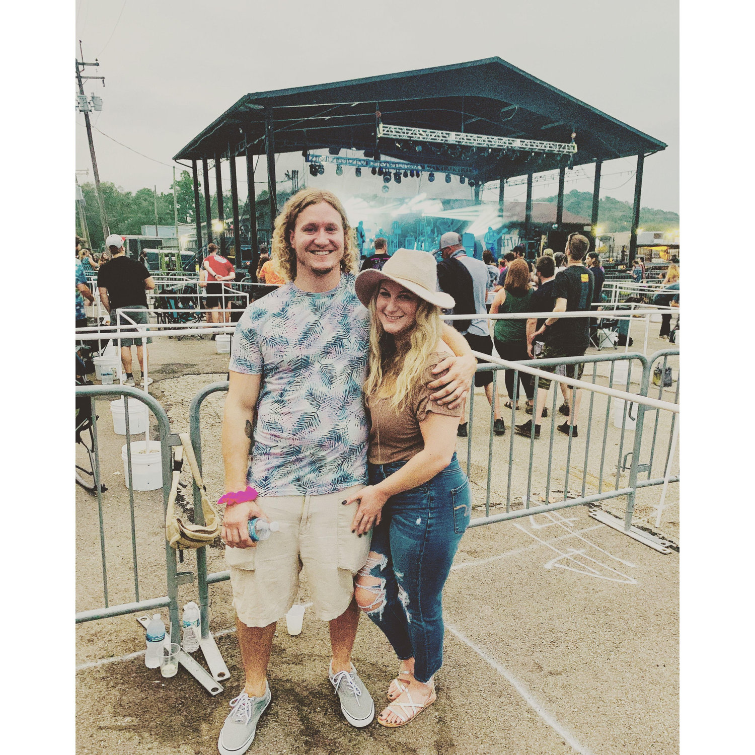 First Concert Together (of course it was a jam band!)