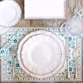 Rustica BPA Free Melamine Salad Plate, Set of 4