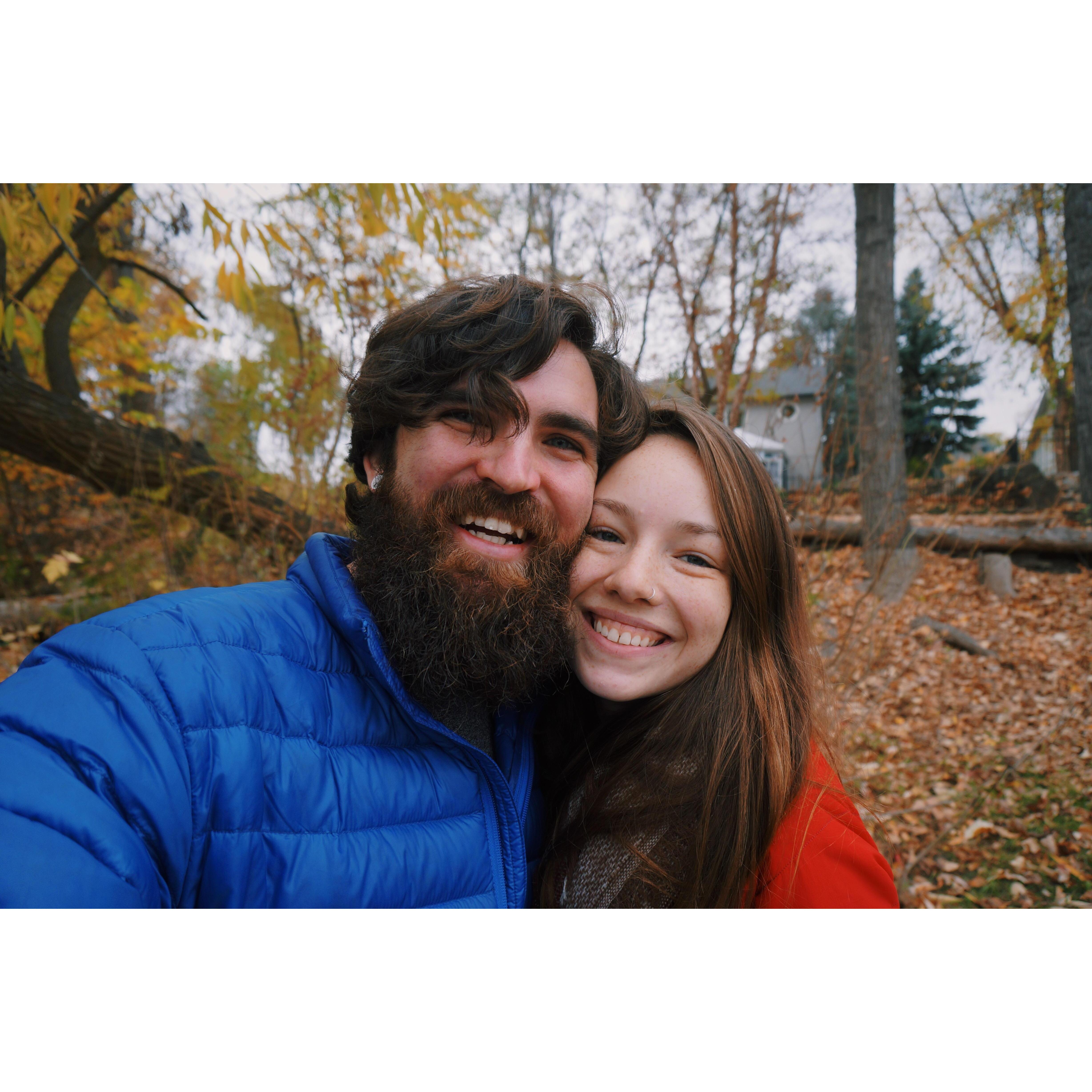 Visiting Brook's dad in Boise, ID. 2017.