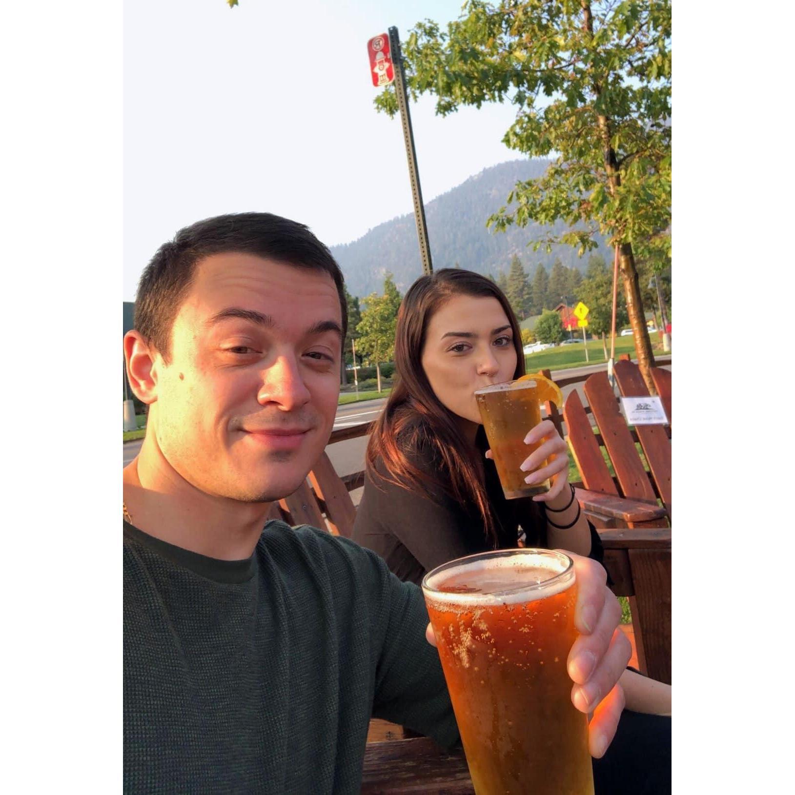 Lake Tahoe, CA. October 2020