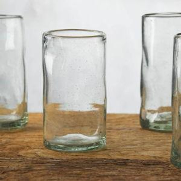 Organic Highball Glasses (Set of 4)