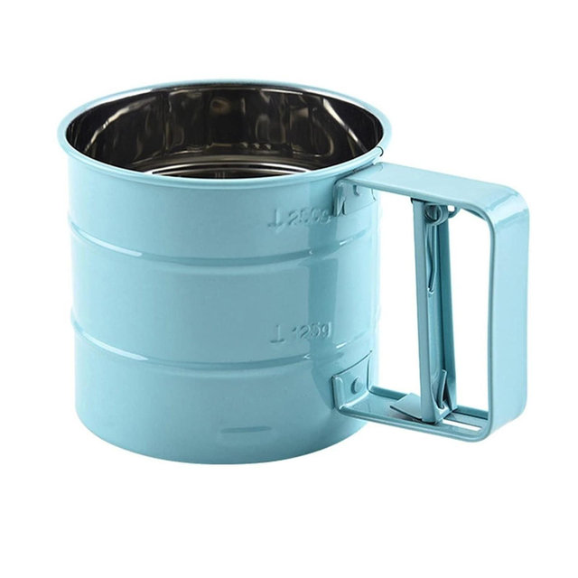 Home Collection Stainless Steel Flour Sifter Cup