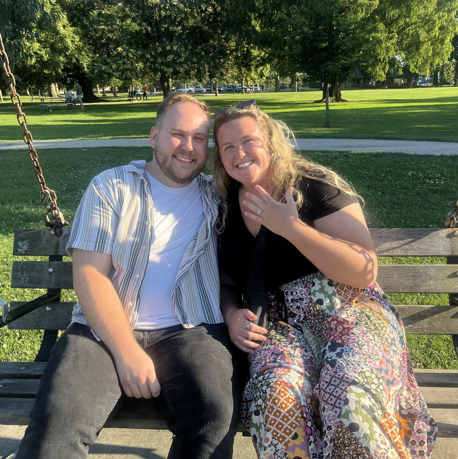 We’re engaged AHH!