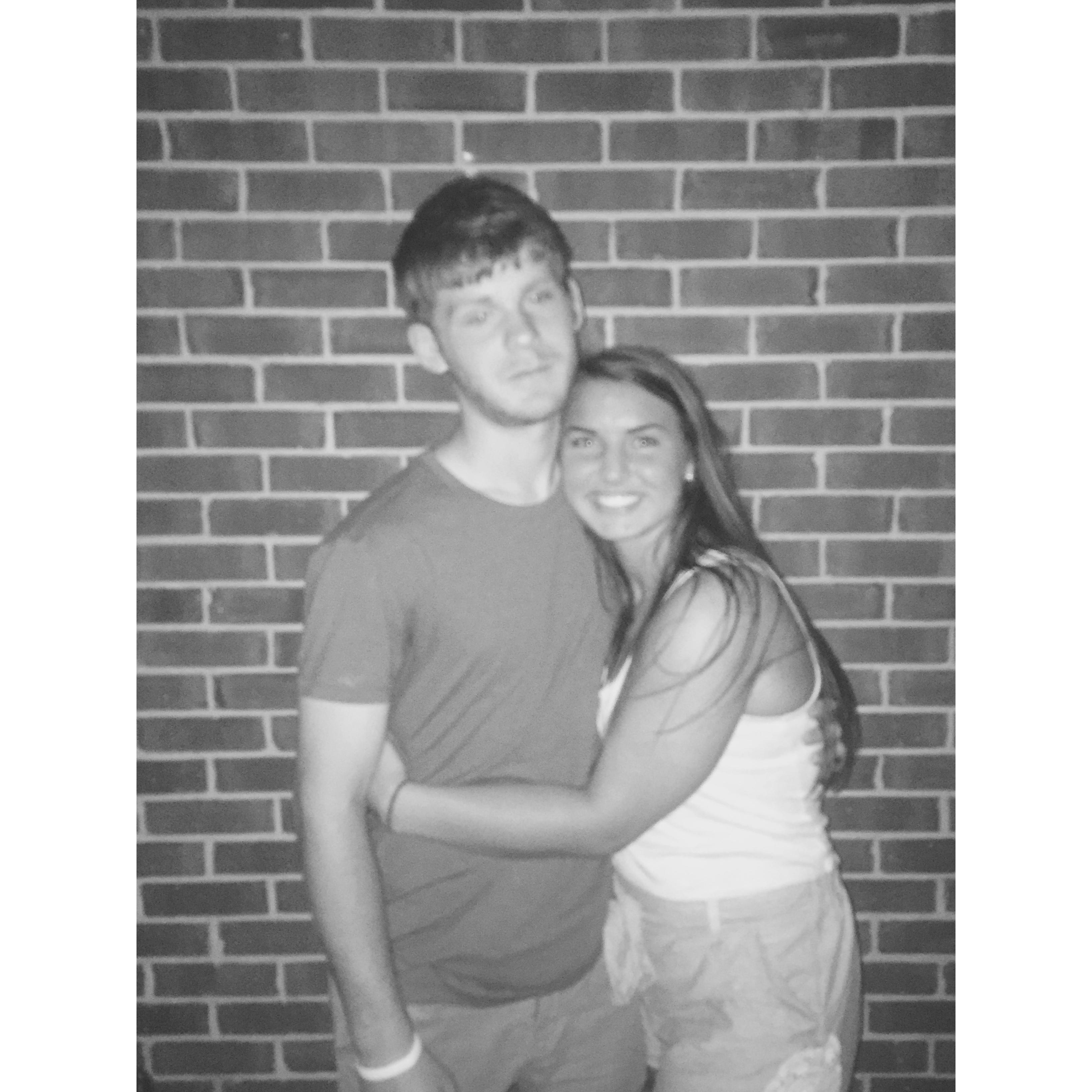 One of our first pictures together.