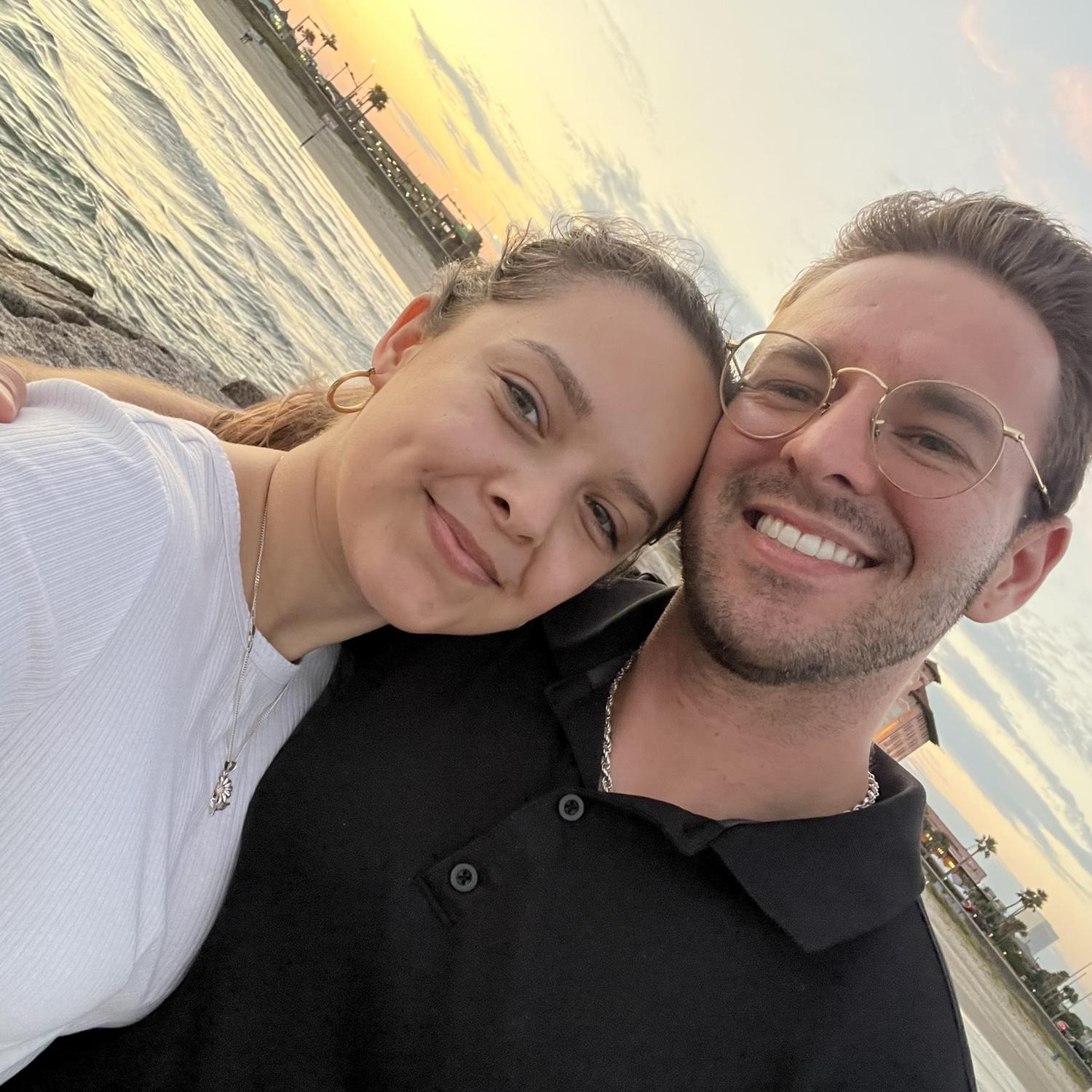 Evening walk on the beach!