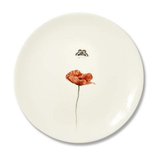 Bloom Poppy Plate