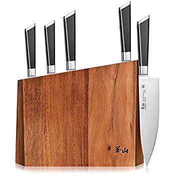 Dalstrong Knife Set Block - Gladiator Series Knife Set - German HC Steel - Pakkawood Handles - 8 Pc