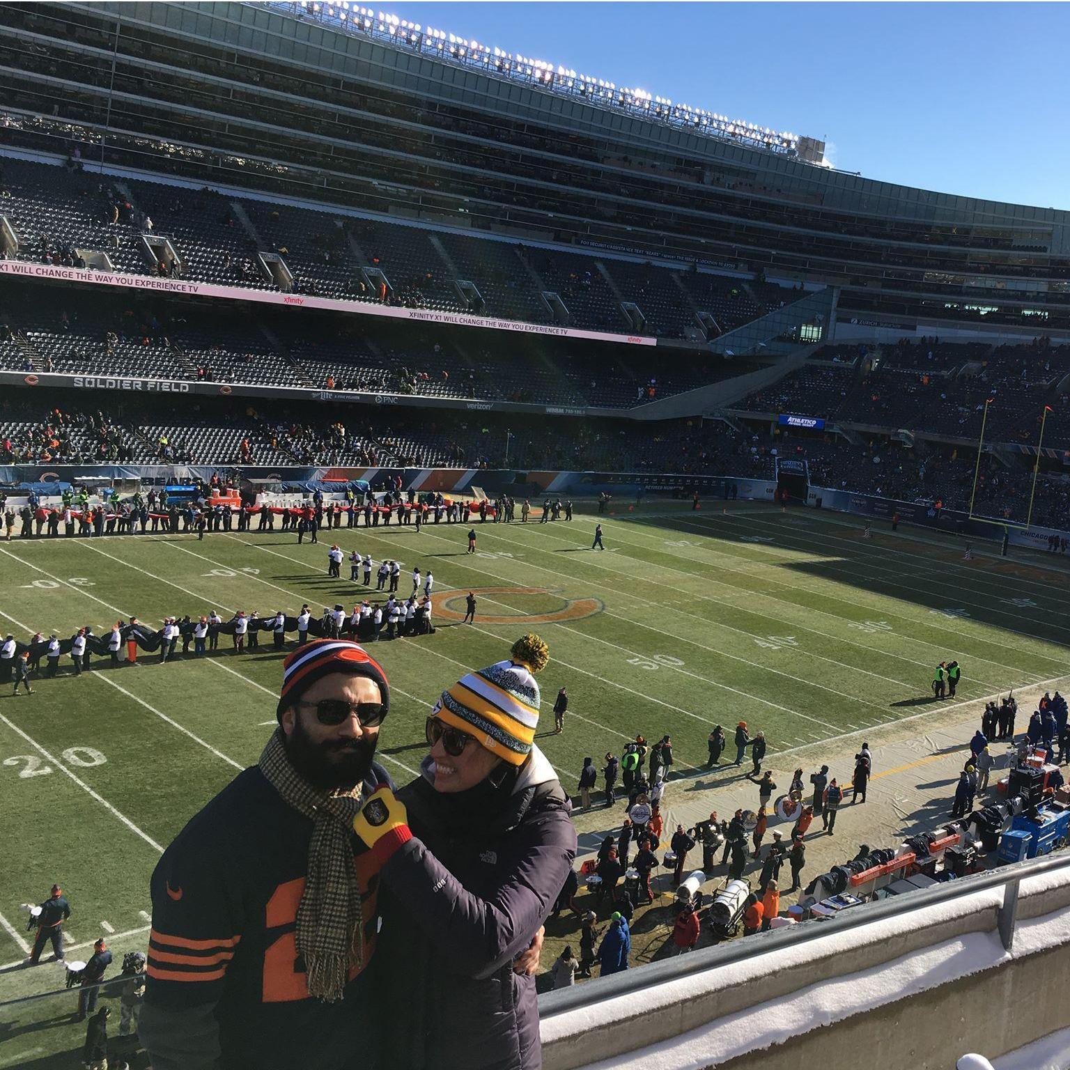 Bears Packers Game - Packers won of course!