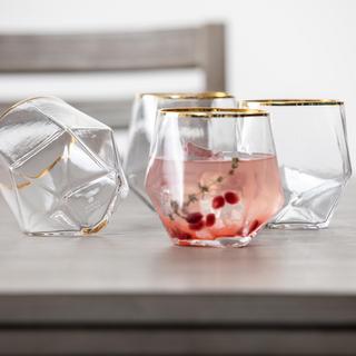 Geoluxe Cocktail Glass , Set of 4