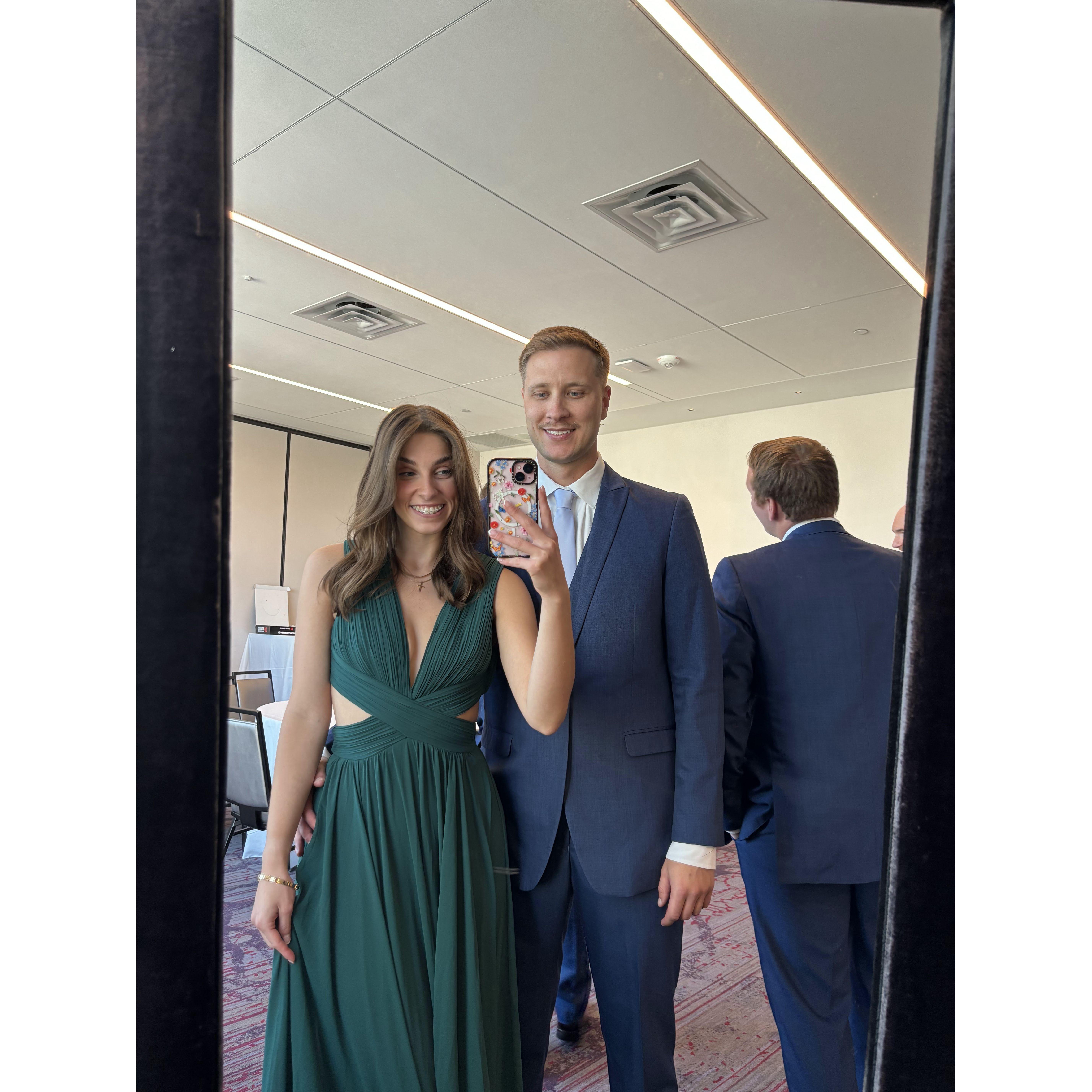 Celebrating Mr. and Mrs. Ethan Hugstad!