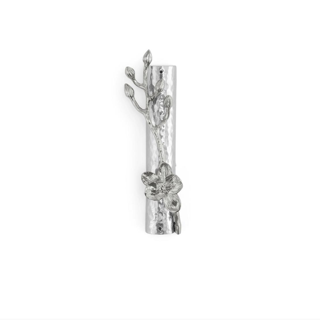 White Orchid Mezuzah