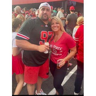 Amber's first OH-IO State game!