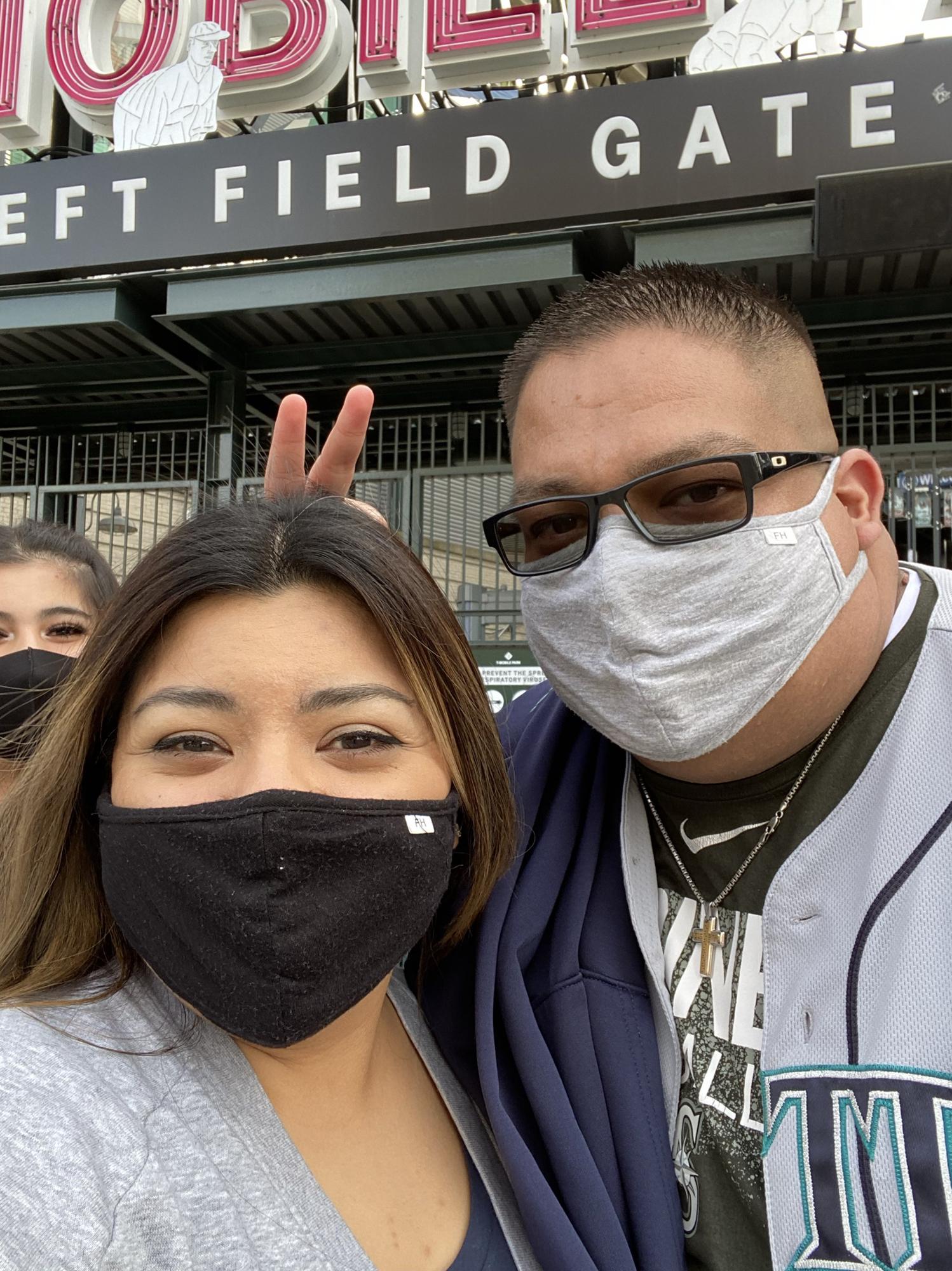 Rolando took Ana to her first Mariners game