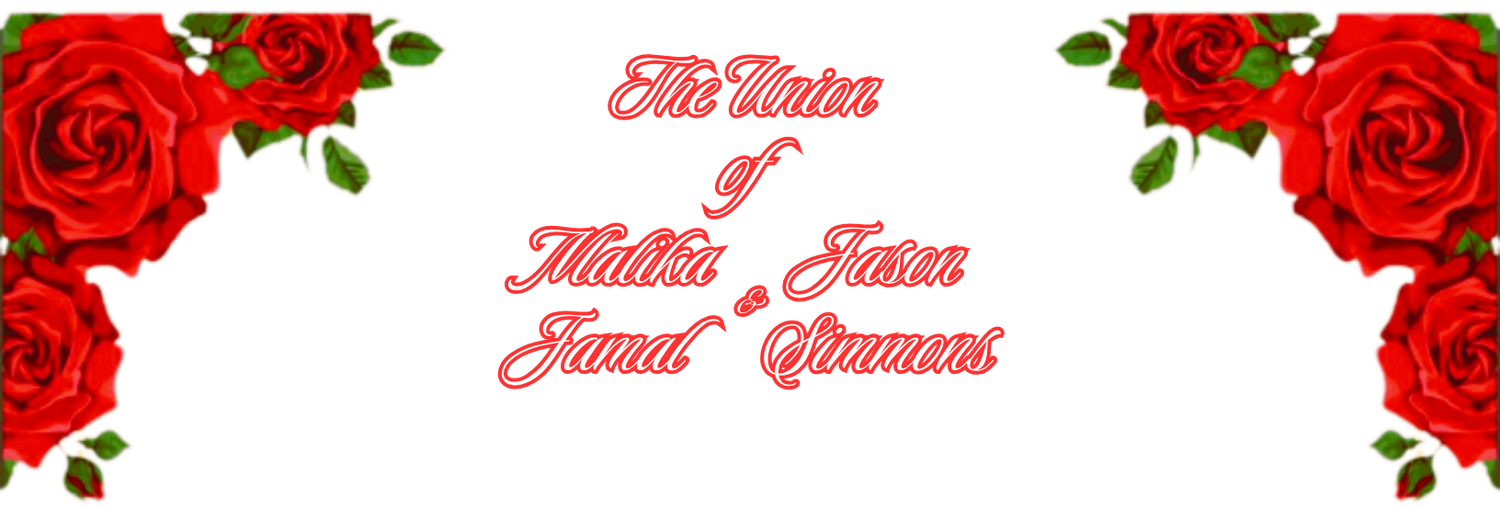 The Wedding Website of Malika Jamal and Jason Simmons