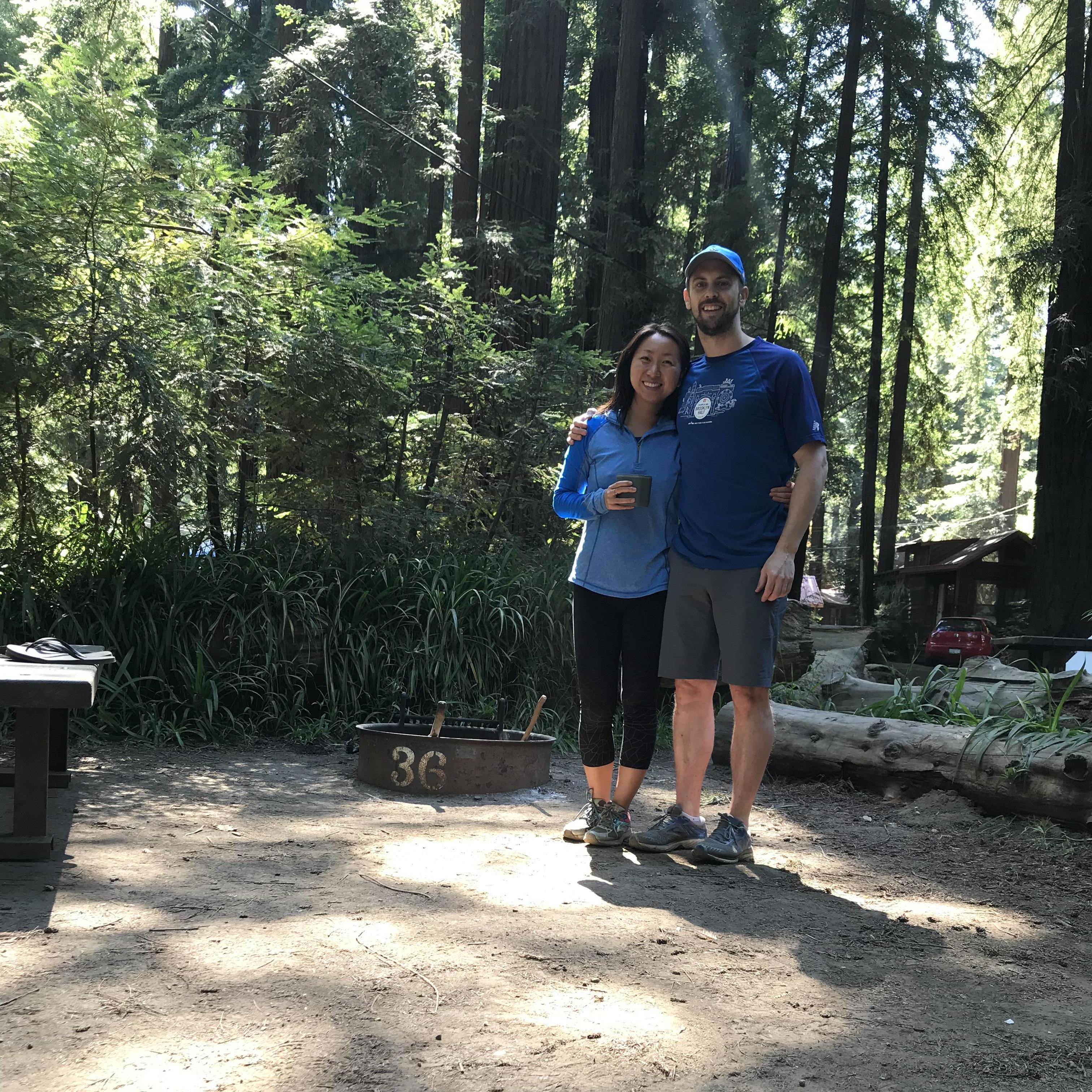 First time camping together, in Big Sur!