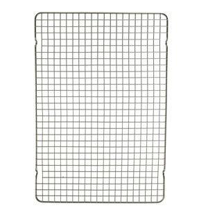 Nordic Ware 43343 Oven Safe Nonstick Baking & Cooling Grid (1/2 Sheet), One Size, Steel