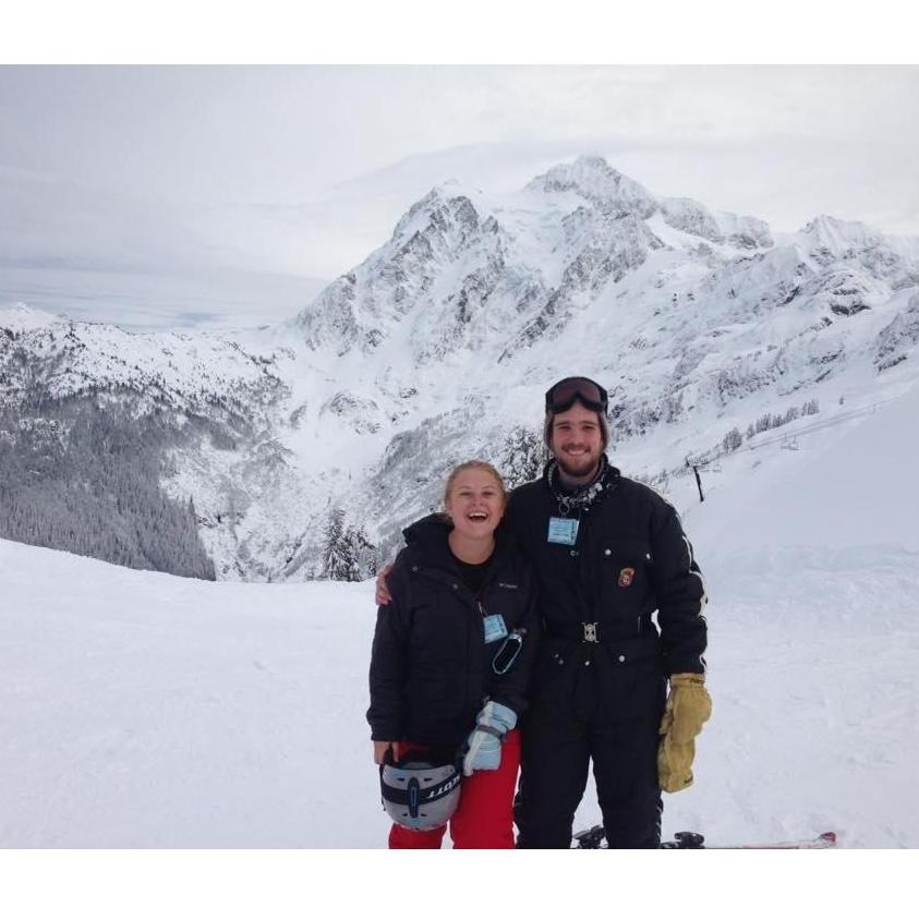 We had three days together over my Thanksgiving break when I was in midwife school when I flew out to Washington to see him. He surprised me and took me snowboarding at Mt. Baker.