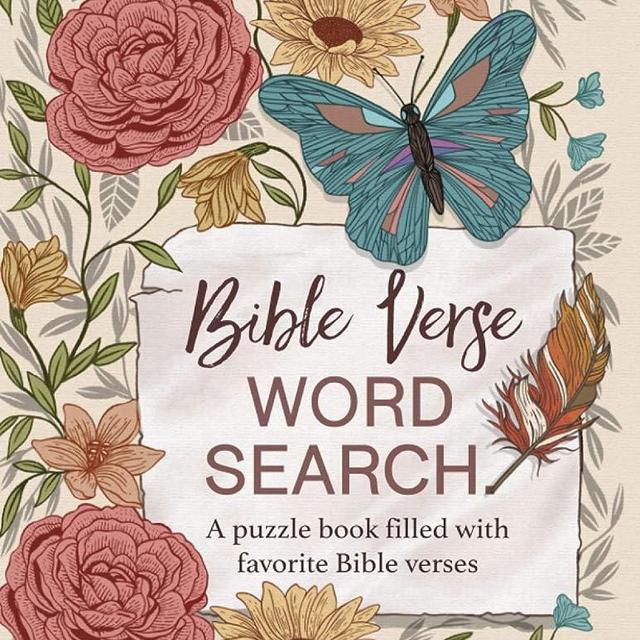 Bible Verse Word Search: A Puzzle Book Filled With Favorite Bible Verses