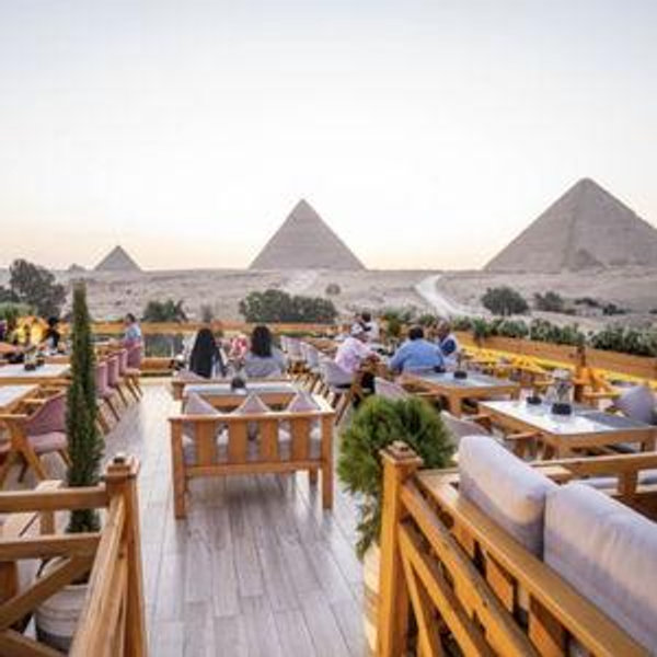 Dinner For Two at the Pyramids