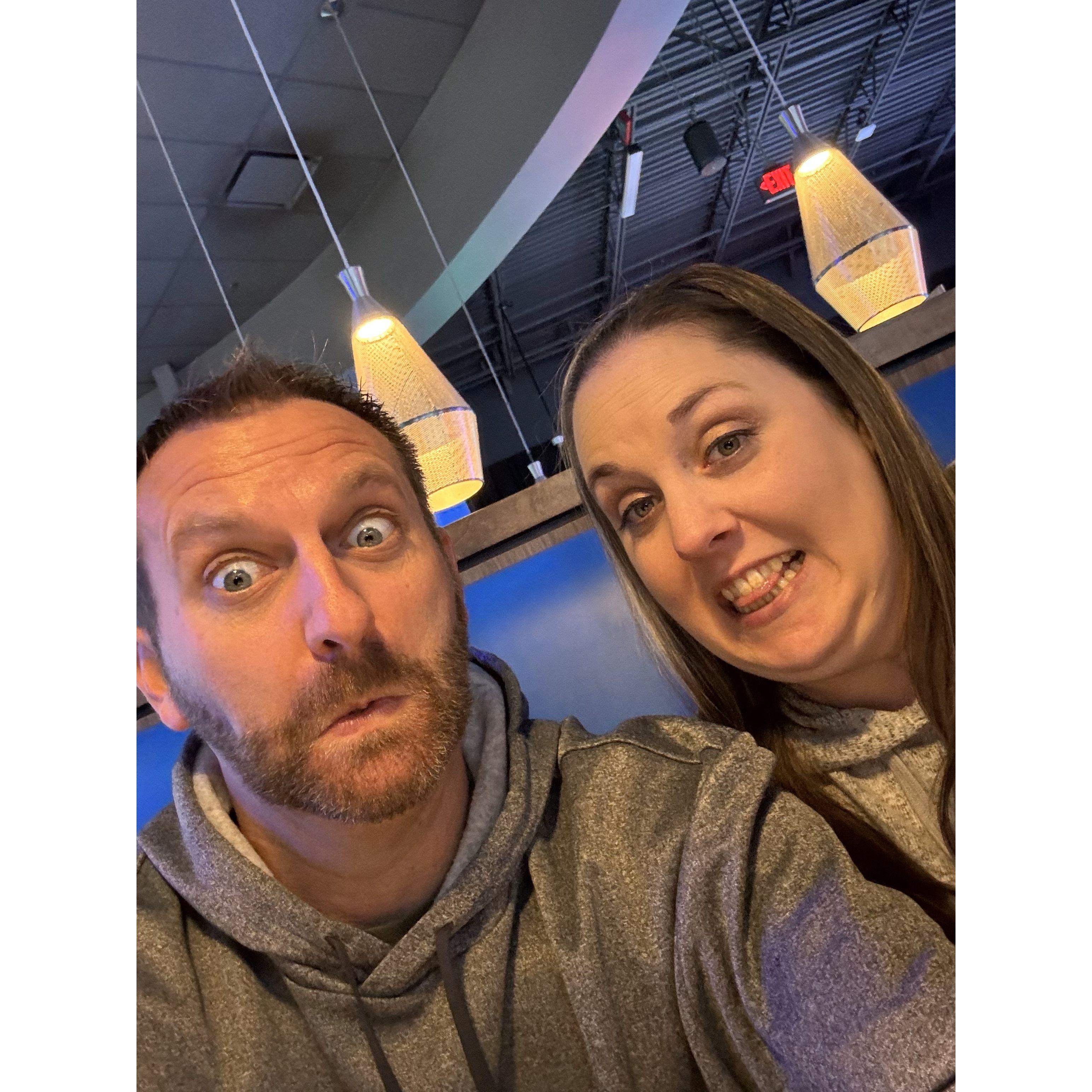 Dave and Busters Lunch Date January 2024