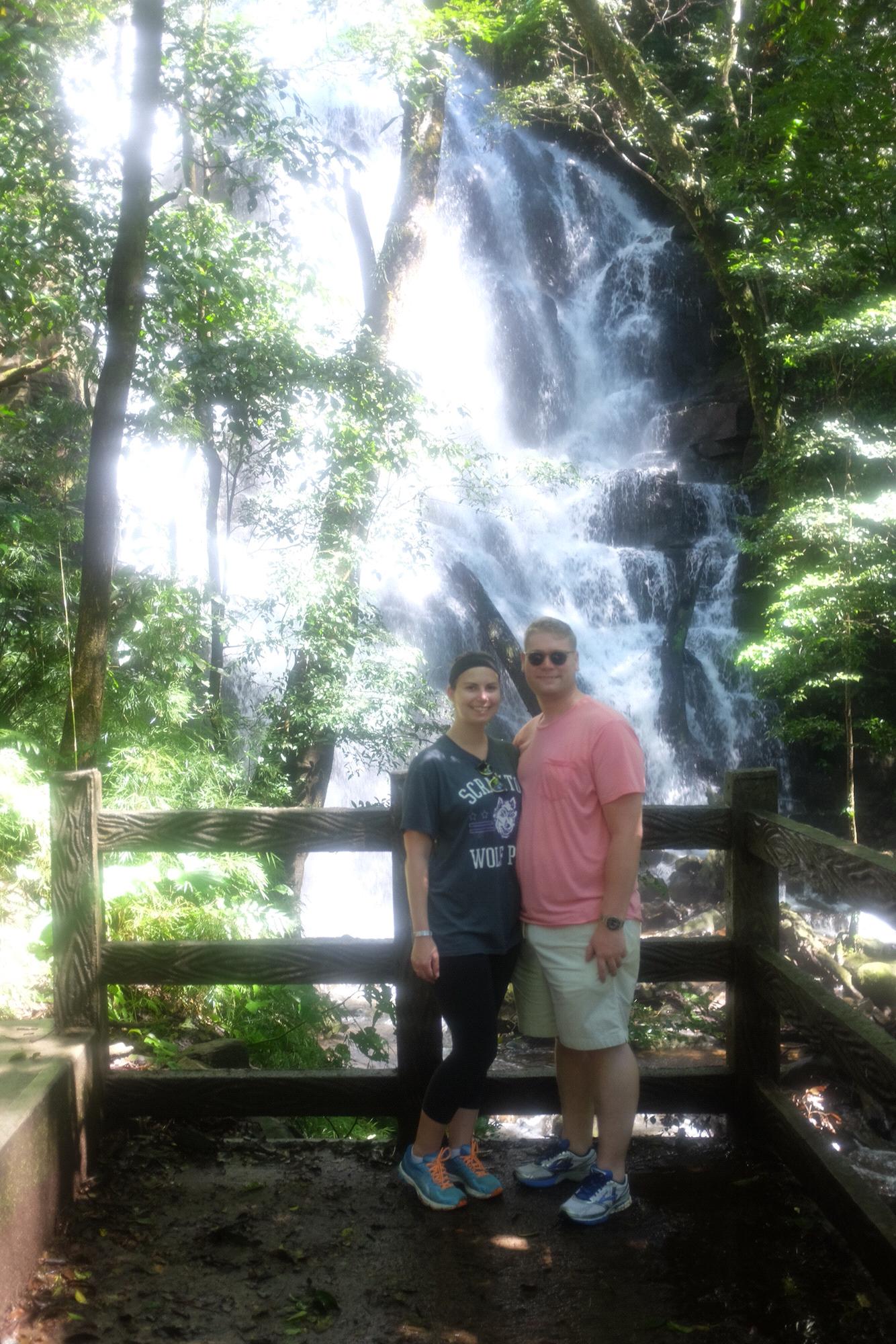 The couples first vacation where they flew together on the same plane! They explored Costa Rica and took time away from work and school