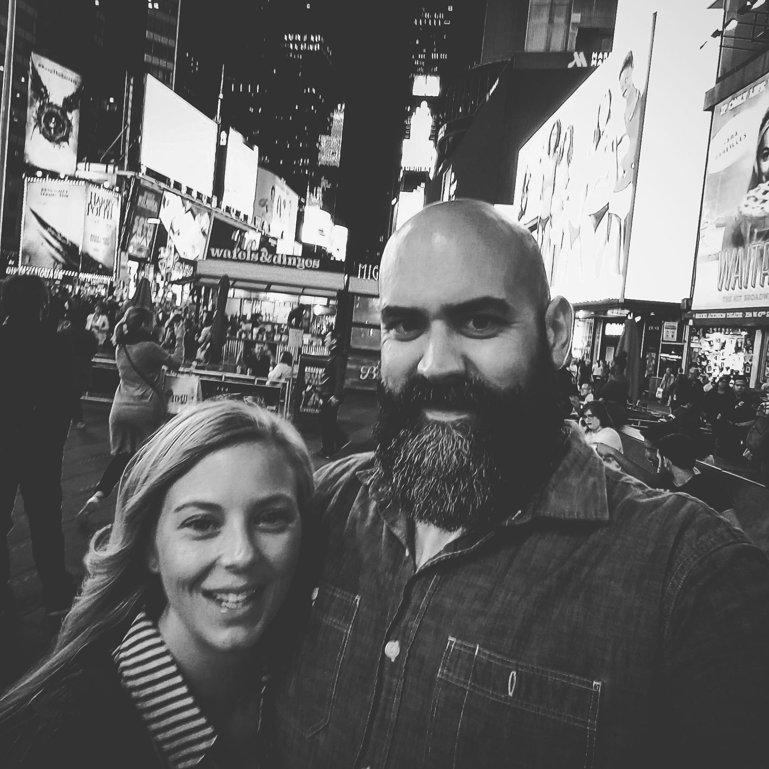 Times Square! We saw Cats!