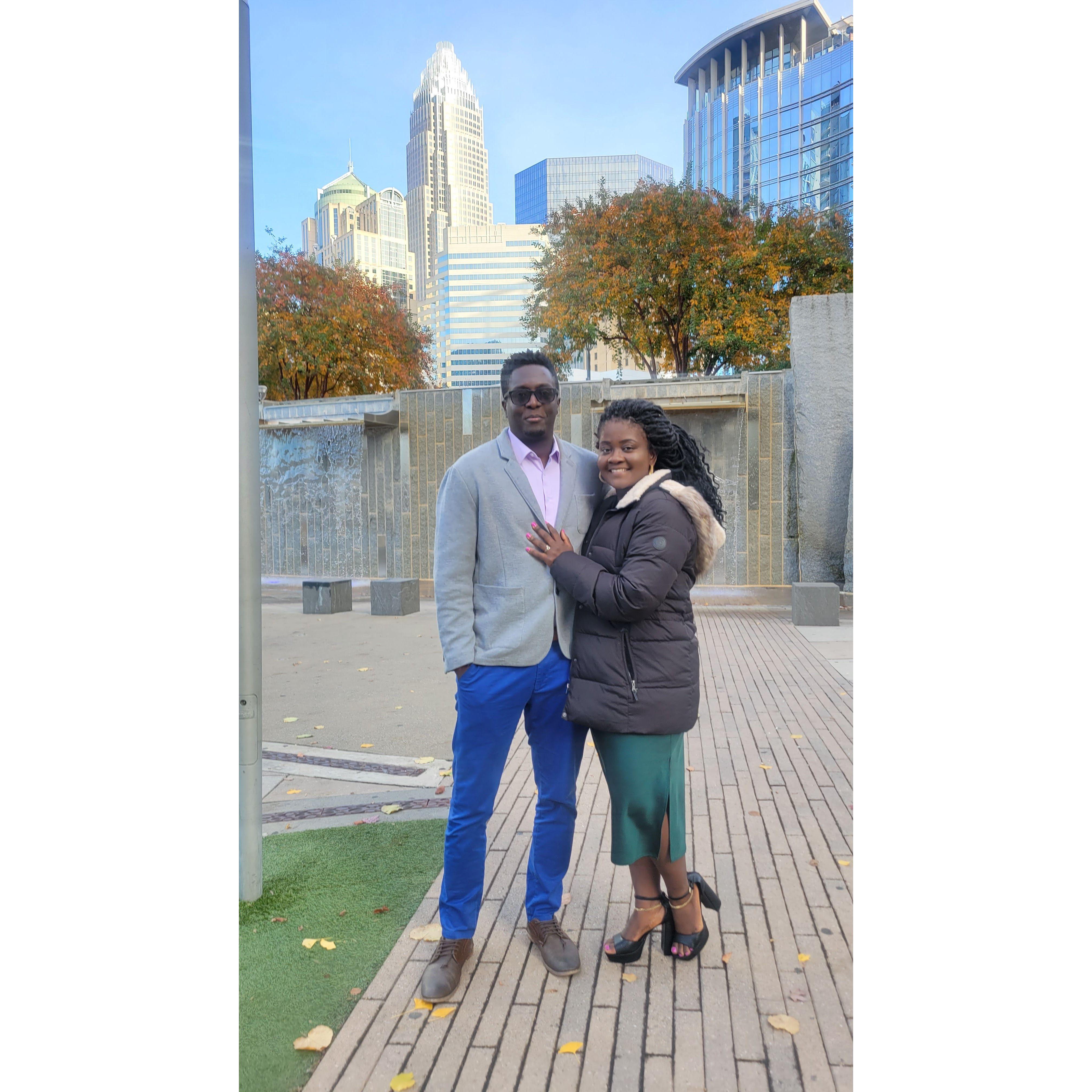 Charlotte, NC, Thanksgiving, 2023.