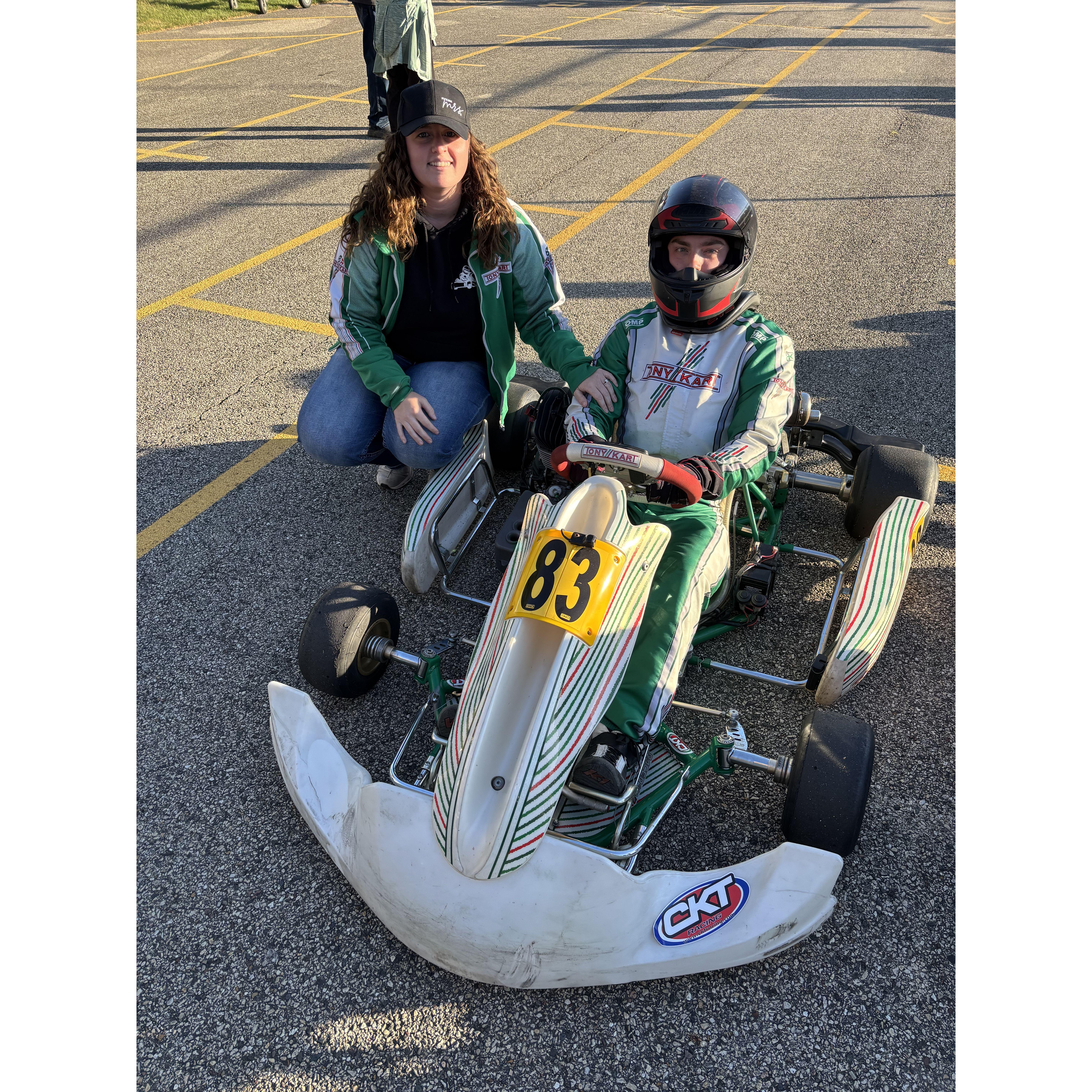Second season Go Kart Racing
Dousman, WI